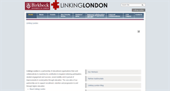Desktop Screenshot of linkinglondon.ac.uk